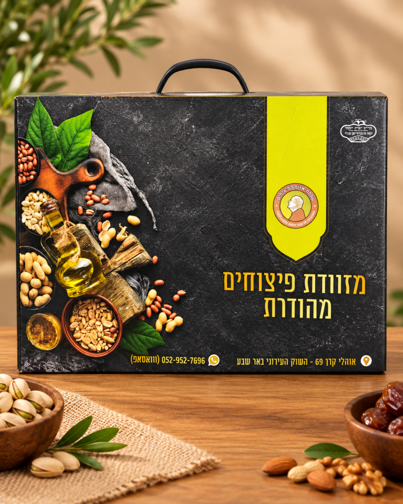 מזוודת פיצוחים מהודרת עם ידית נשיאה